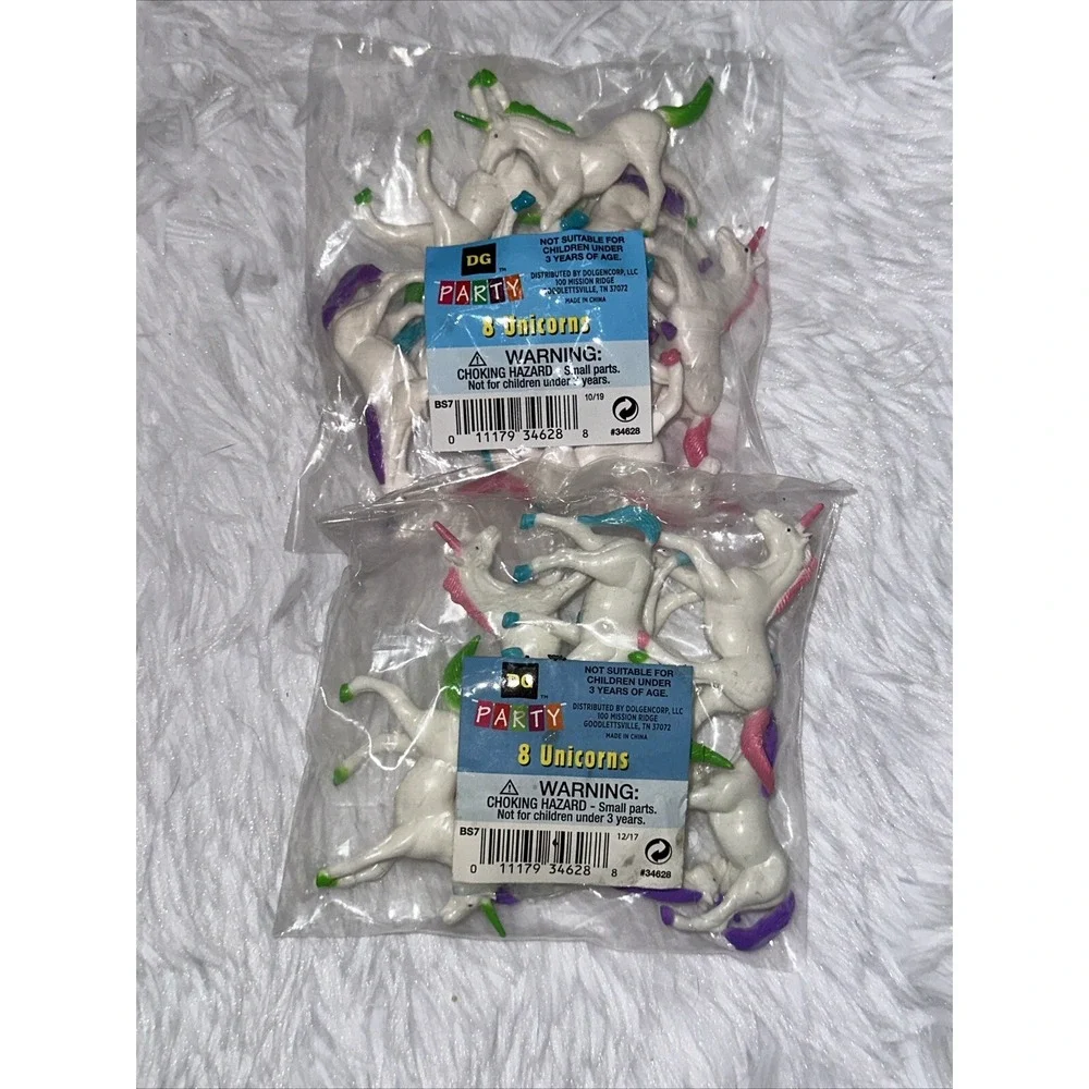 DG Party Dazzling Rainbow Unicorn Birthday Supplies Plates Napkins Tablecloth